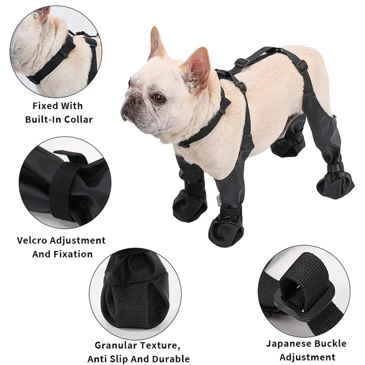 Dog Shoes | Adjustable Waterproof Pet Boots