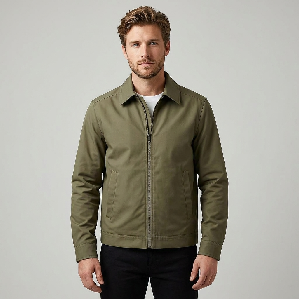 Optew Men’s Lined Classic Jacket