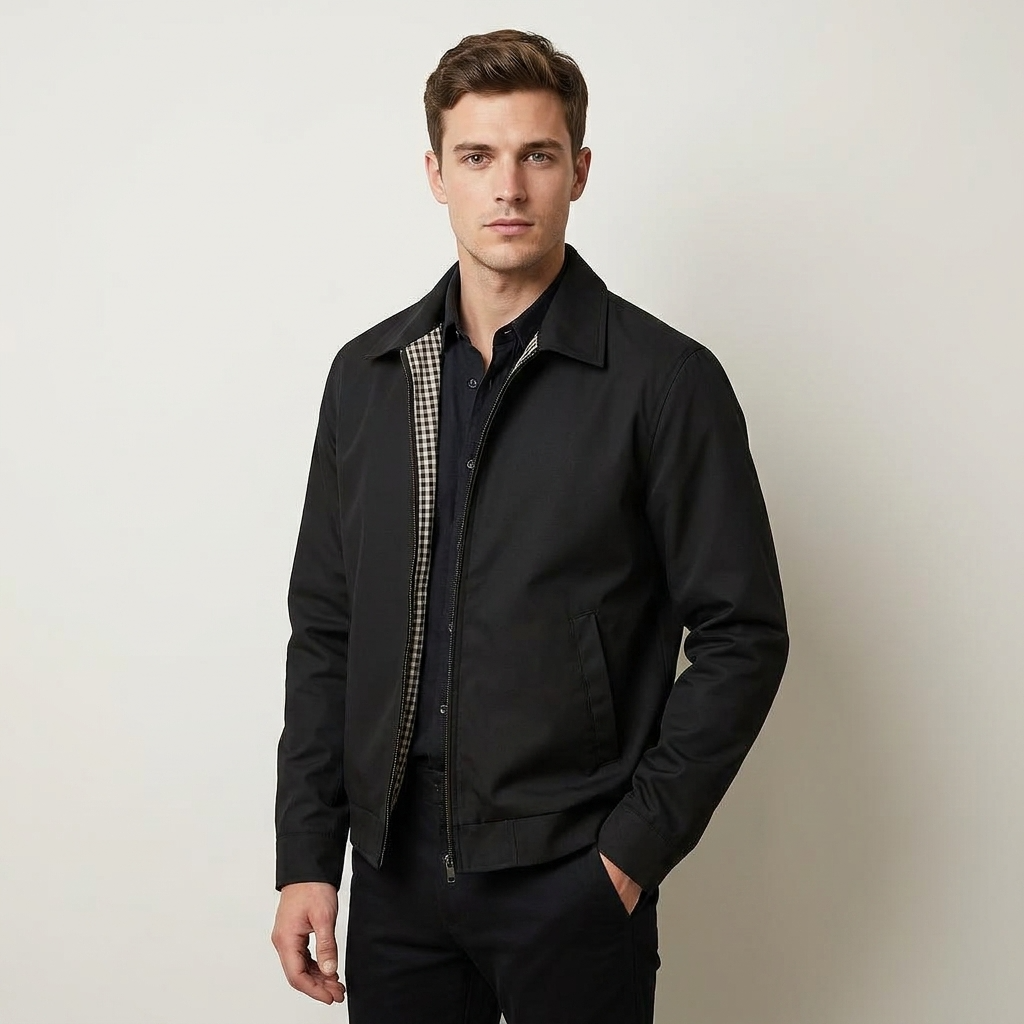 Optew Men’s Lined Classic Jacket