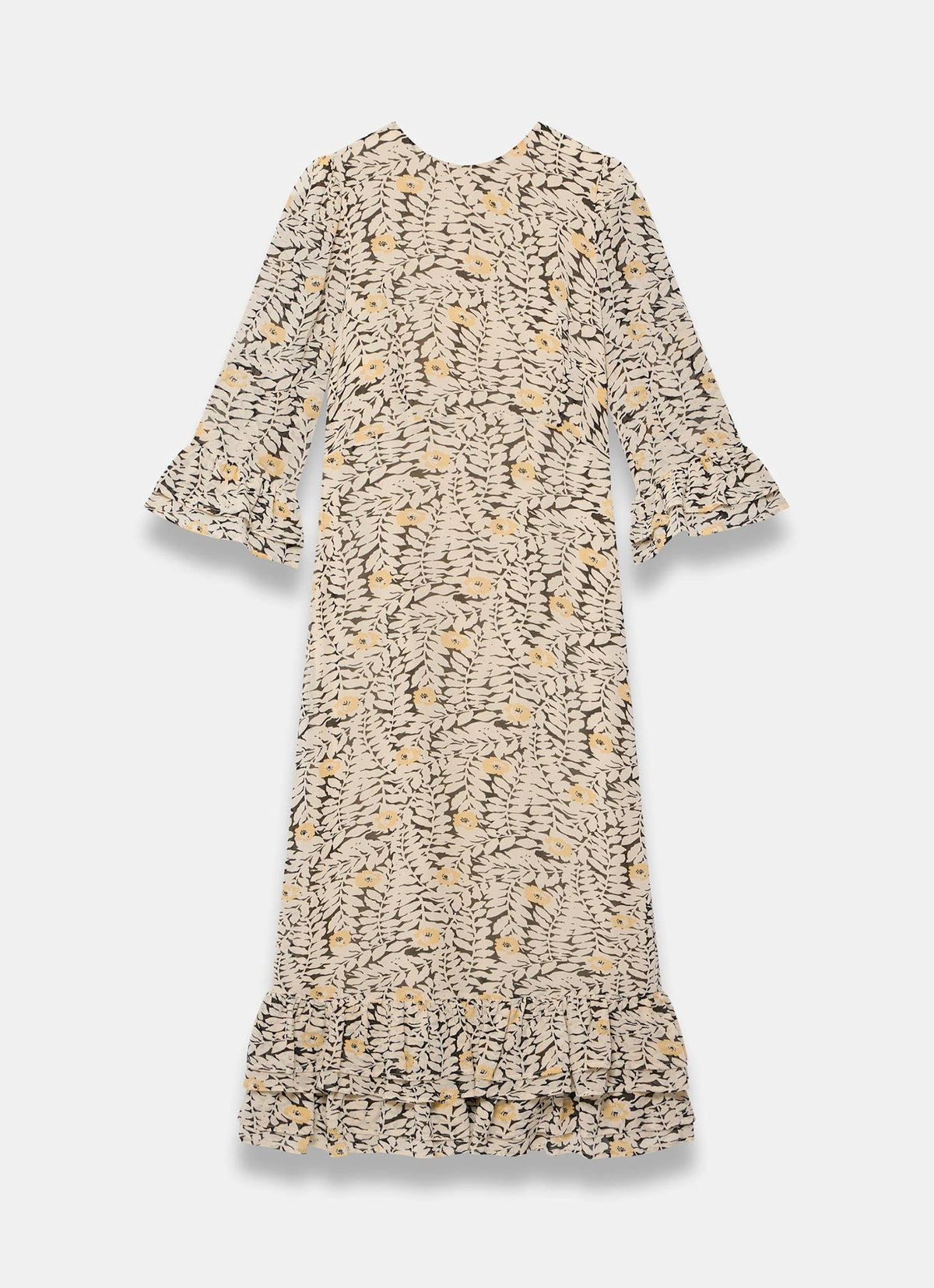 Midi Dress in Floral Print