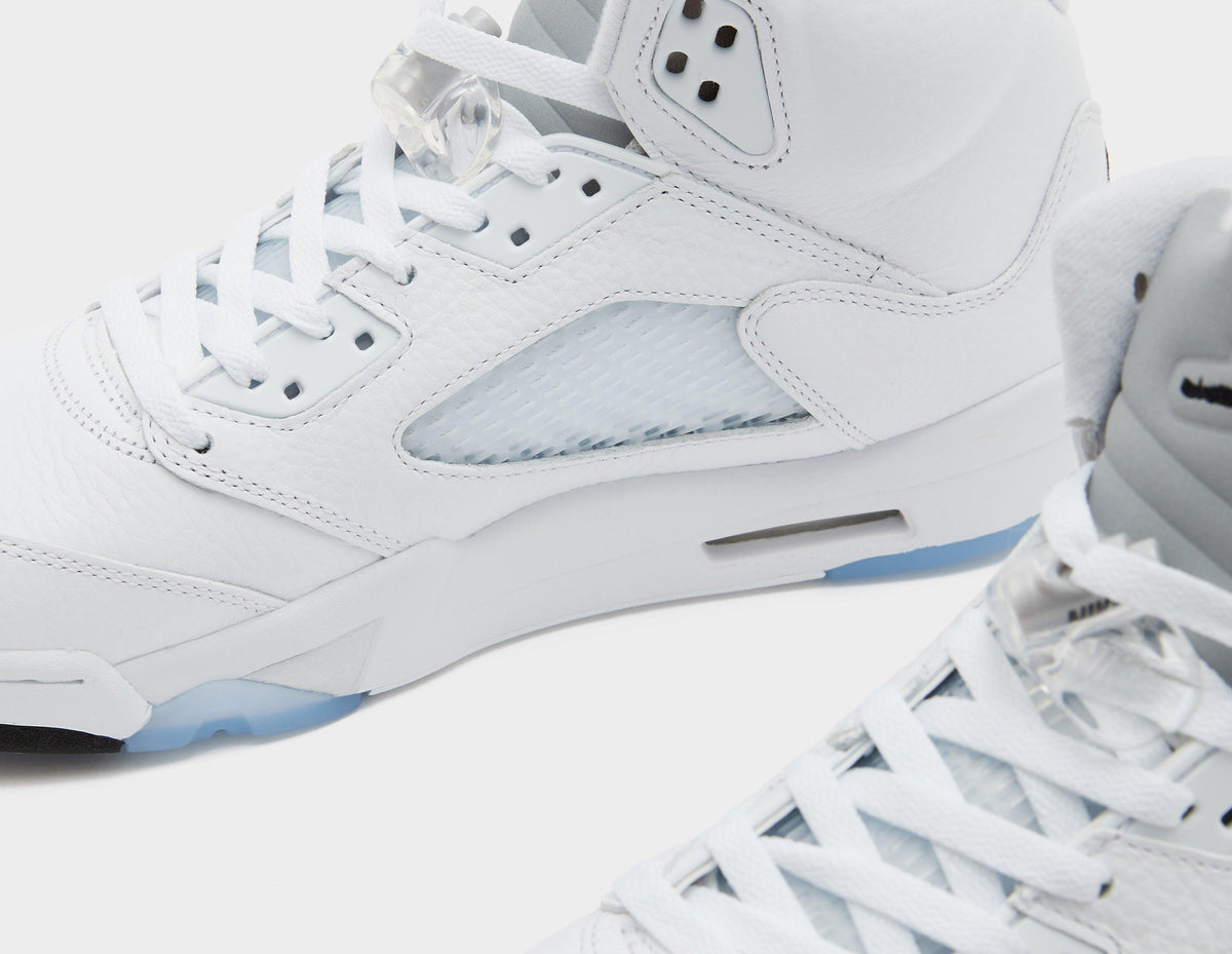Air Jordan 5 Retro OG 'White Metallic'