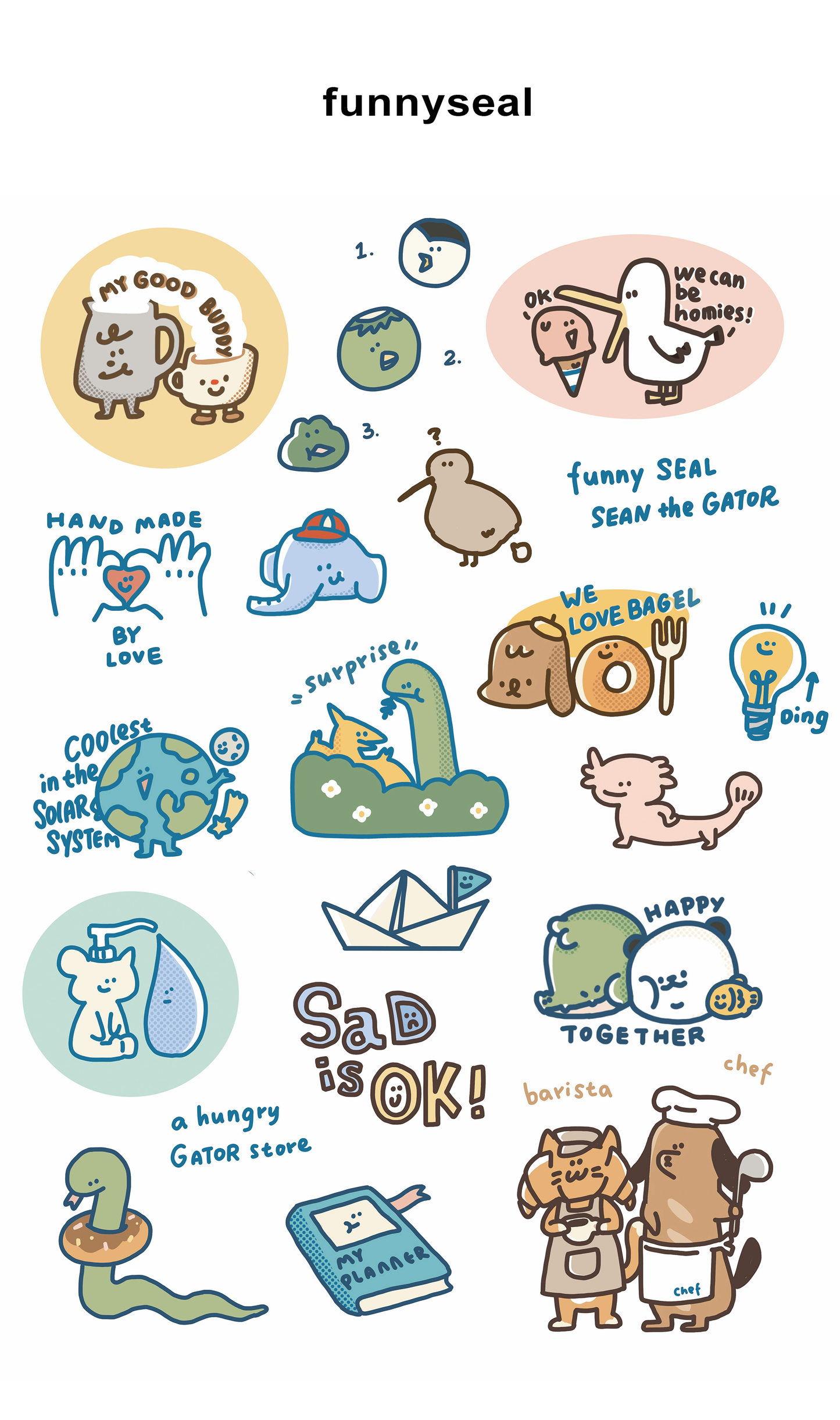 A Gator Life - Animal Sticker