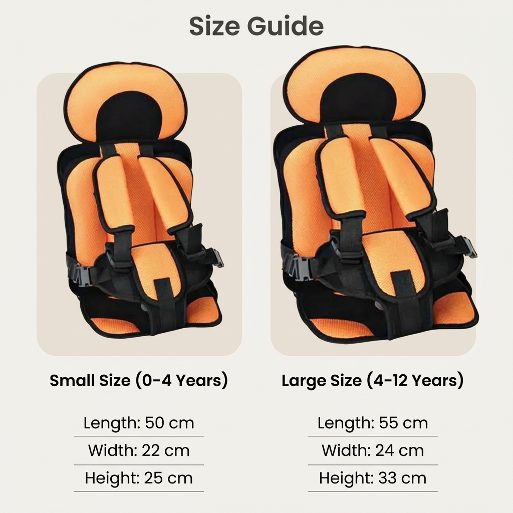 Portable Folding Baby Car Booster Seat | Premium Quality