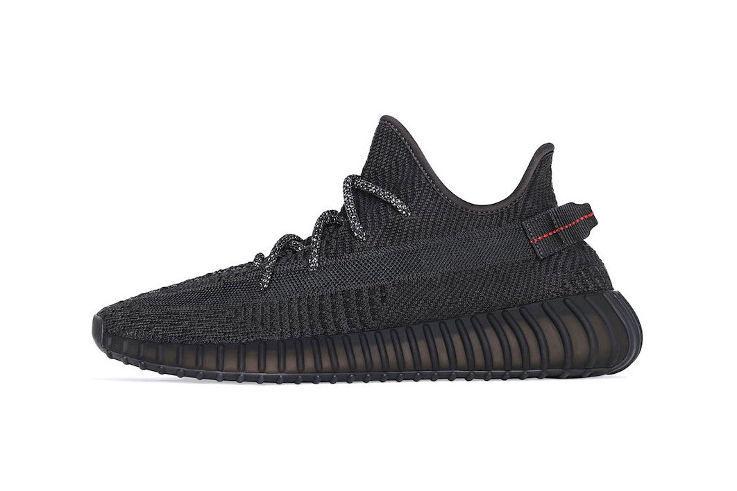Yeezy Boost 350 V2 Static Black Non-Reflective Trainers