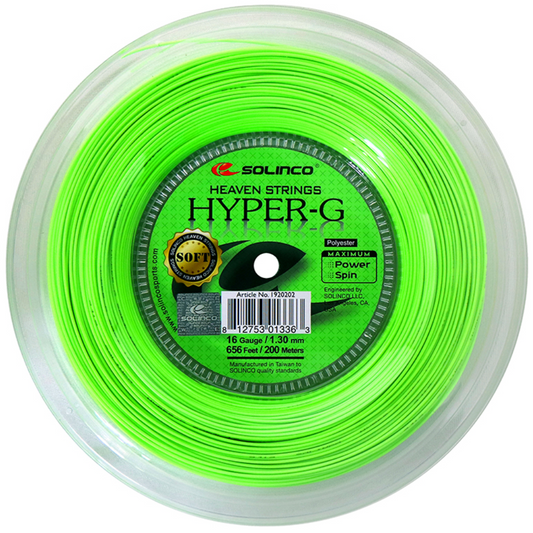 Solinco Hyper-G Soft 200m Tennis String Reel