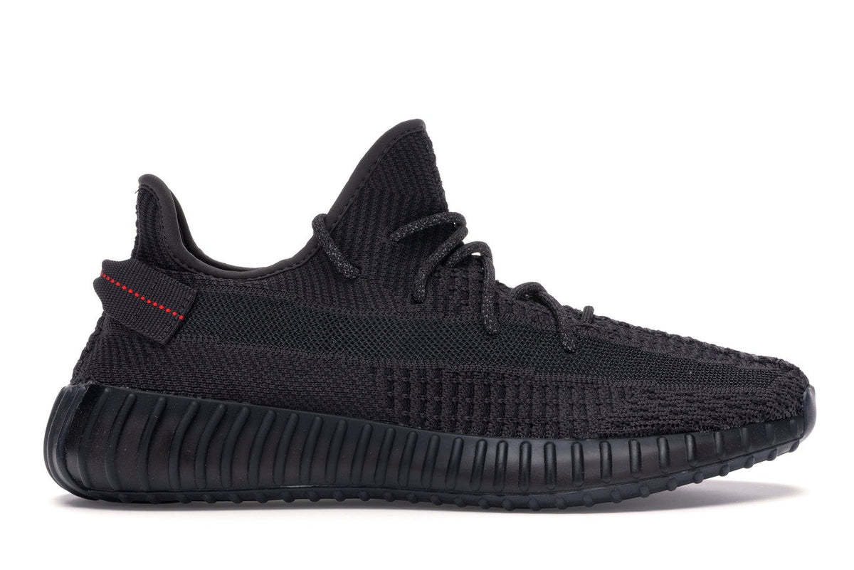 Yeezy Boost 350 V2 Static Black Non-Reflective Trainers
