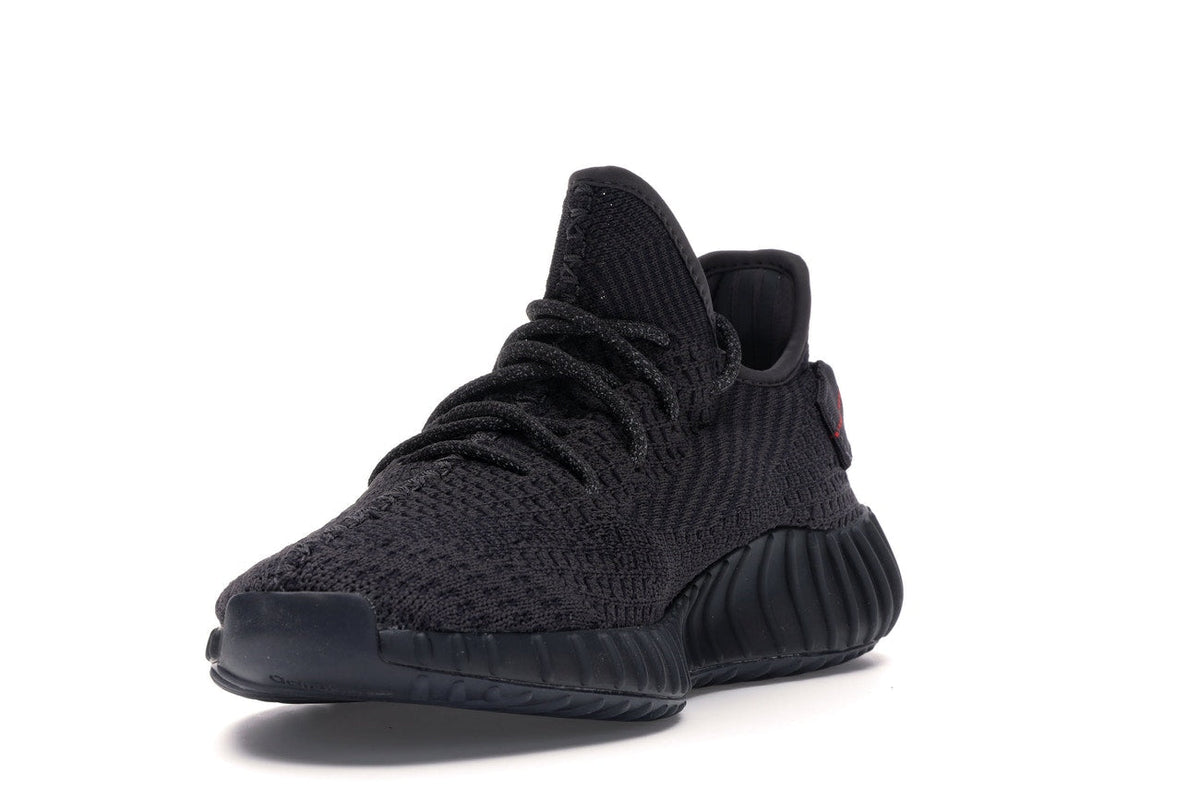 Yeezy Boost 350 V2 Static Black Non-Reflective Trainers