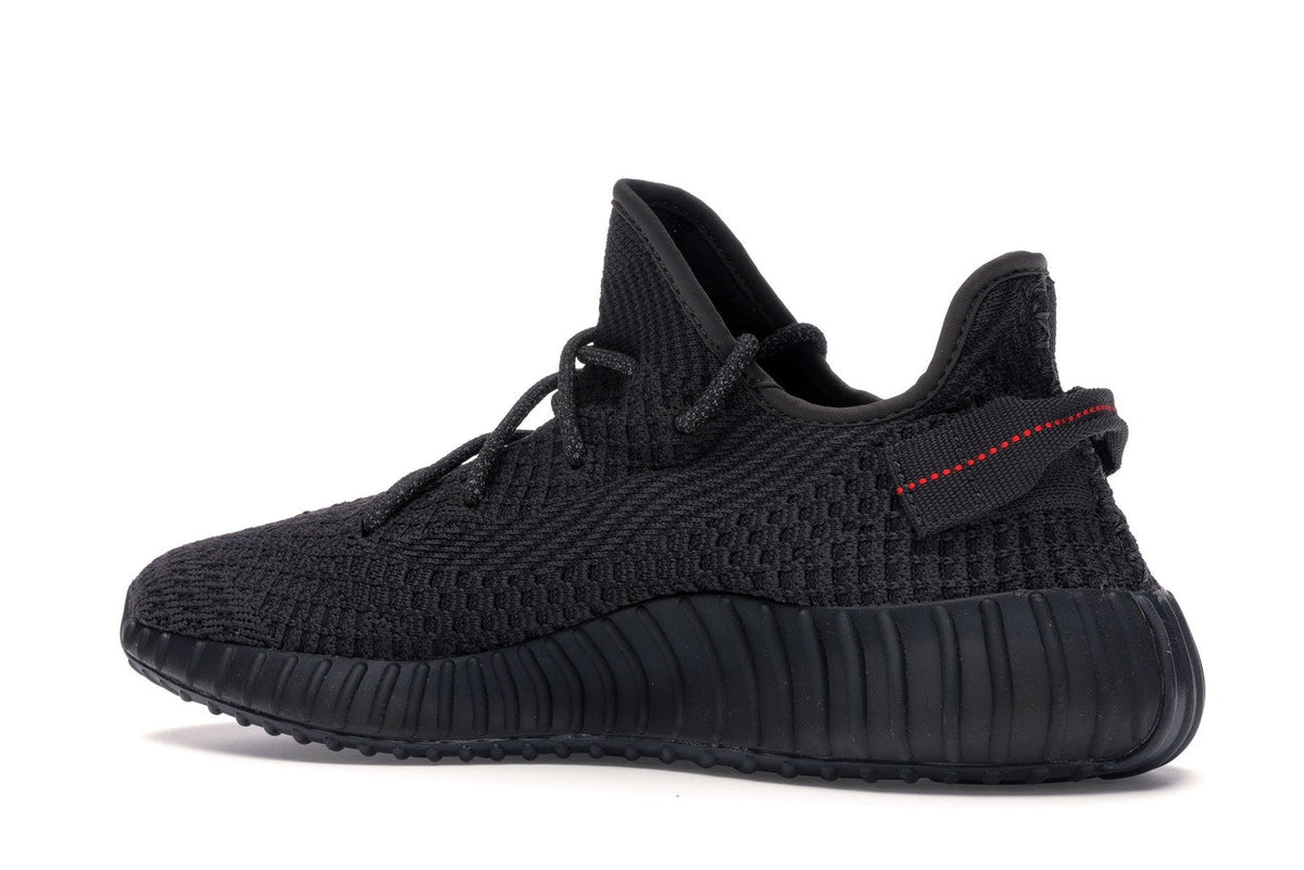 Yeezy Boost 350 V2 Static Black Non-Reflective Trainers