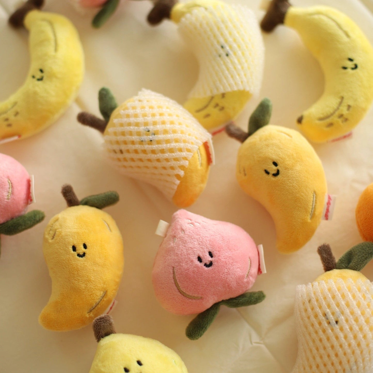 Daily White - Peach Bag Charm