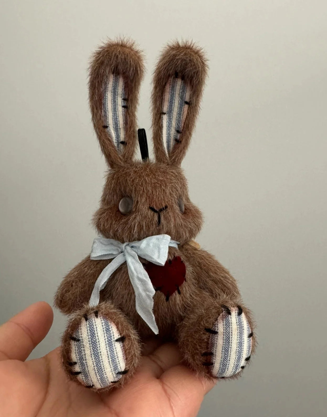 Snowball - Cocoa-brown Bunny Plush Toy