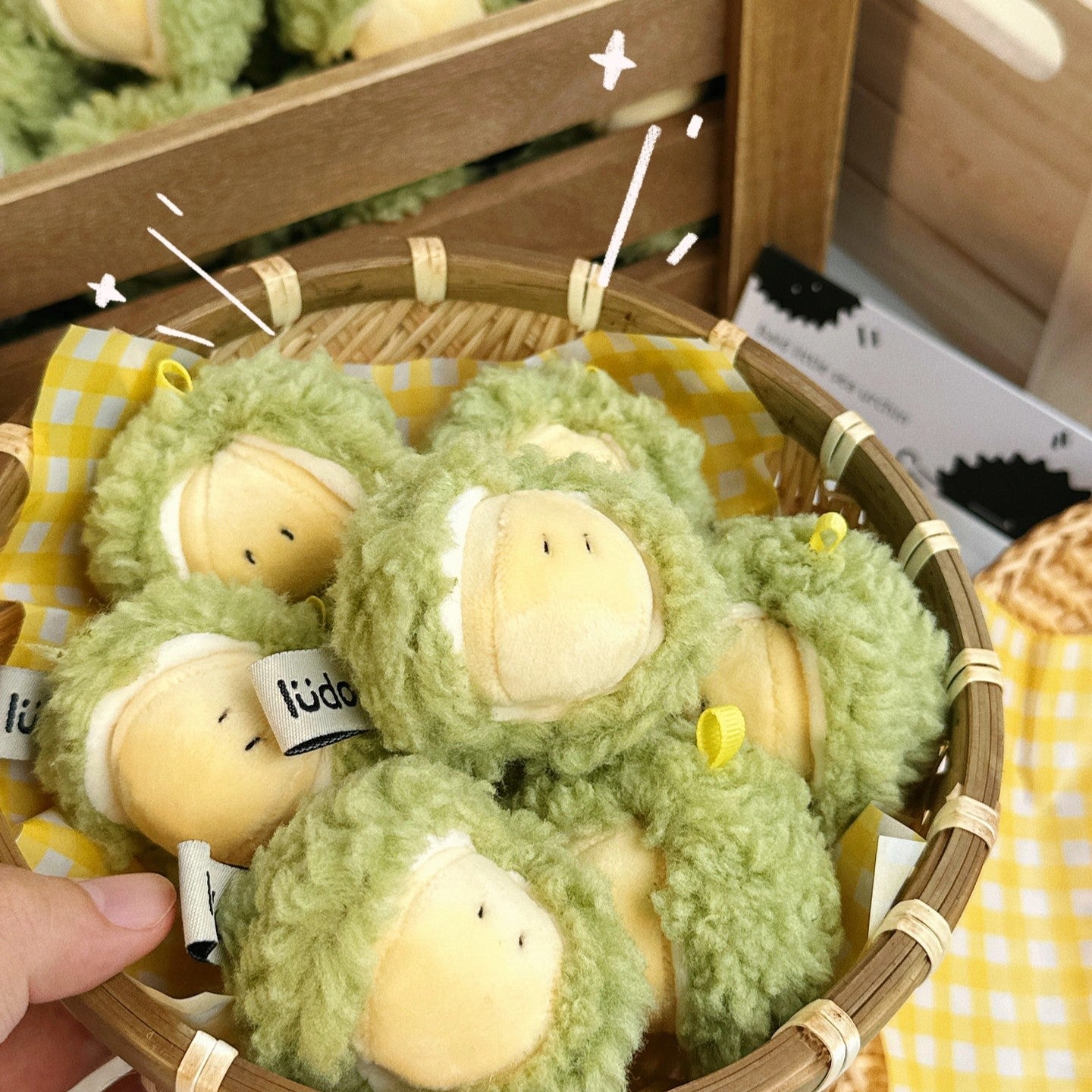 lüdo - Durian Bag Charm