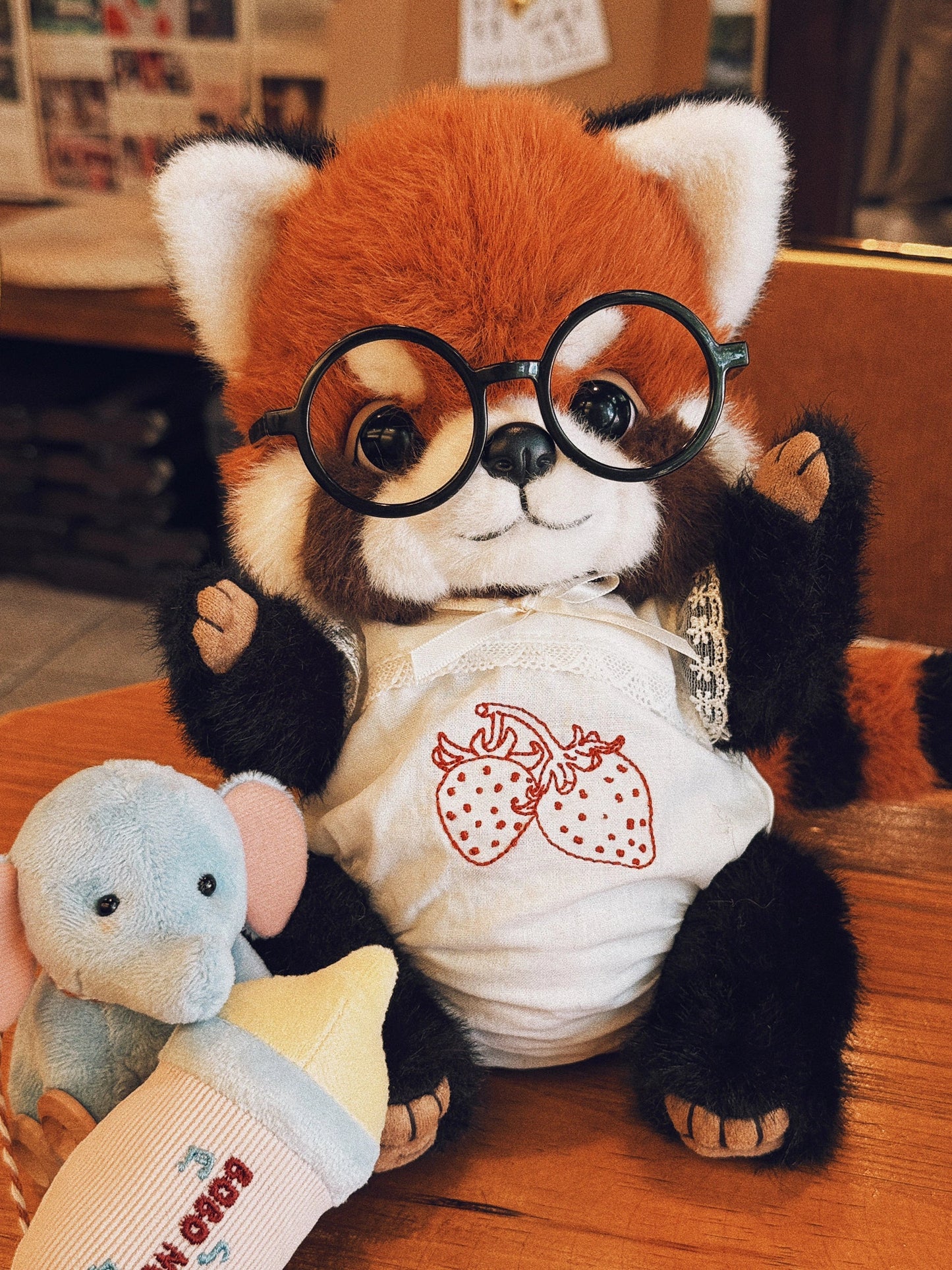 Bobo Nuts - Tangdou Red Panda Plush Toy