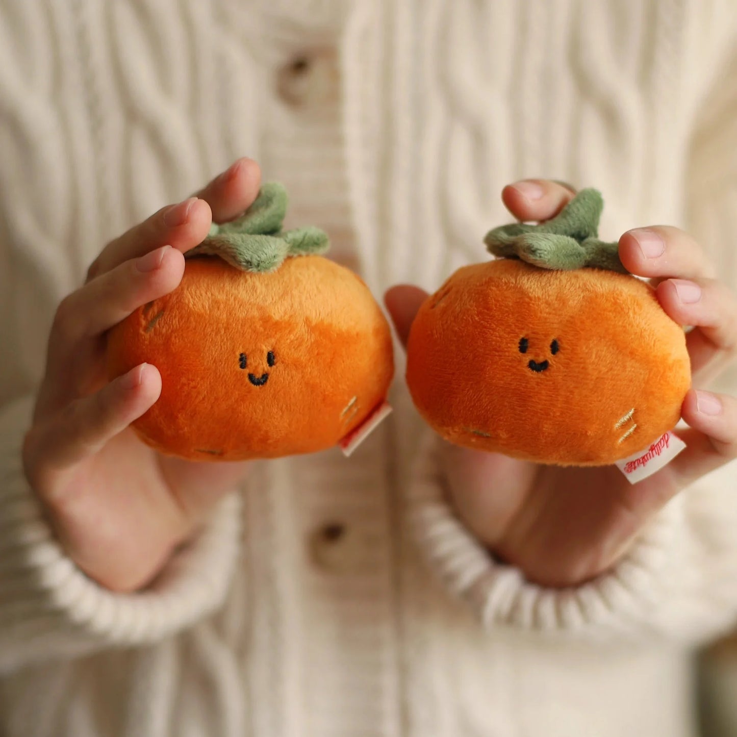 Daily White - Persimmon Toy Charm