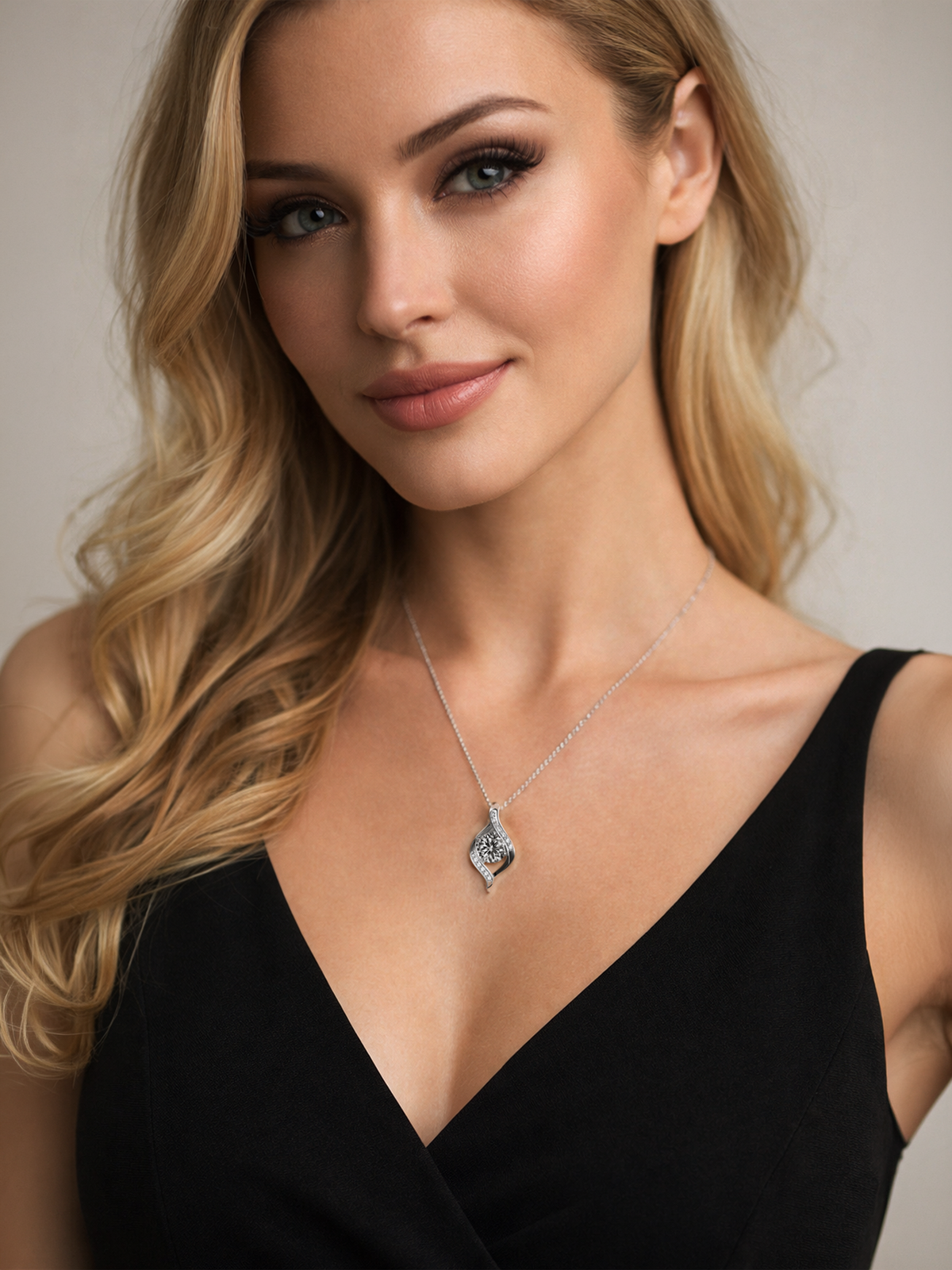 Sterling Silver Infinity Love Necklace