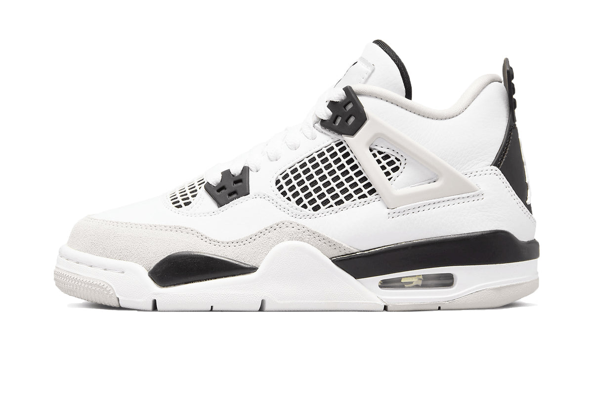 Air Jordan 4 Retro Military Black (GS) Trainers