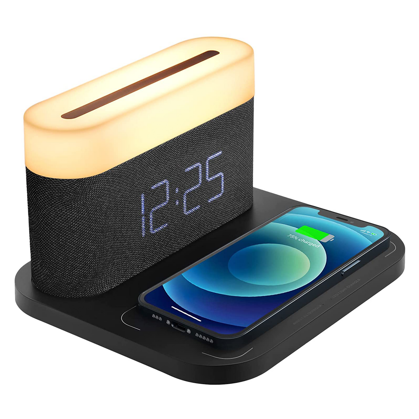 3 in 1 Wireless Charger, Alarm Clock and LED Lamp | Premium Quality