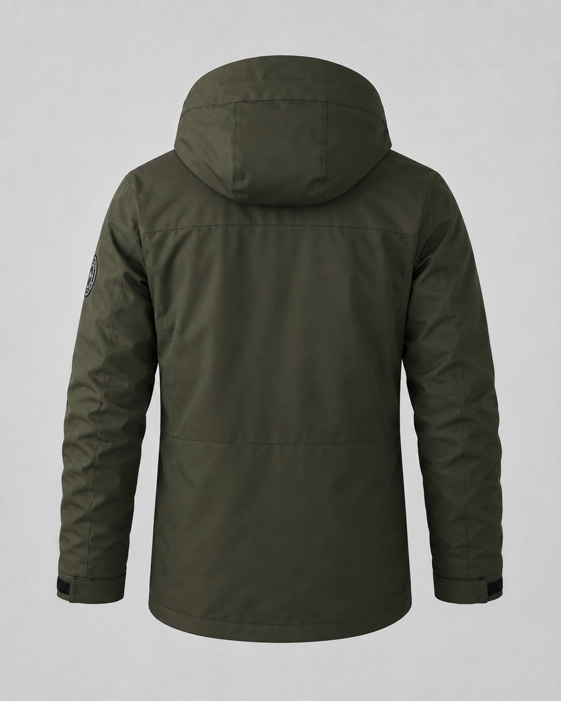 Men's Hooded Winter Parka – Utility Pockets Regular Fit
