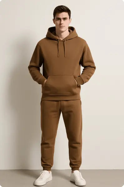 Optew Men’s Relaxed Hoodie and Jogger Set