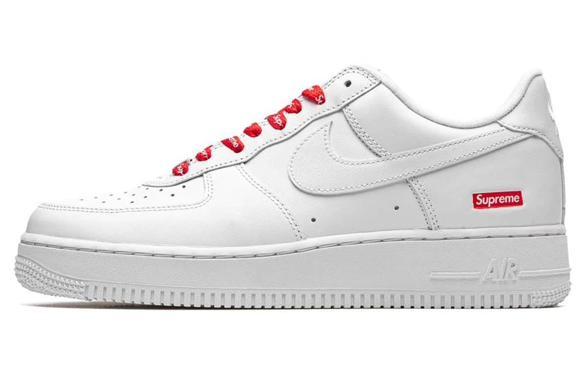 Nike Air Force 1 Low Supreme White Trainers