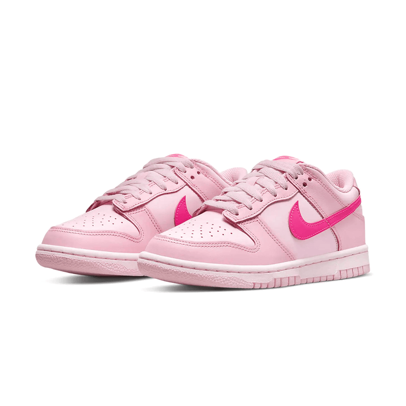 Nike Dunk Low Triple Pink Trainers (GS)