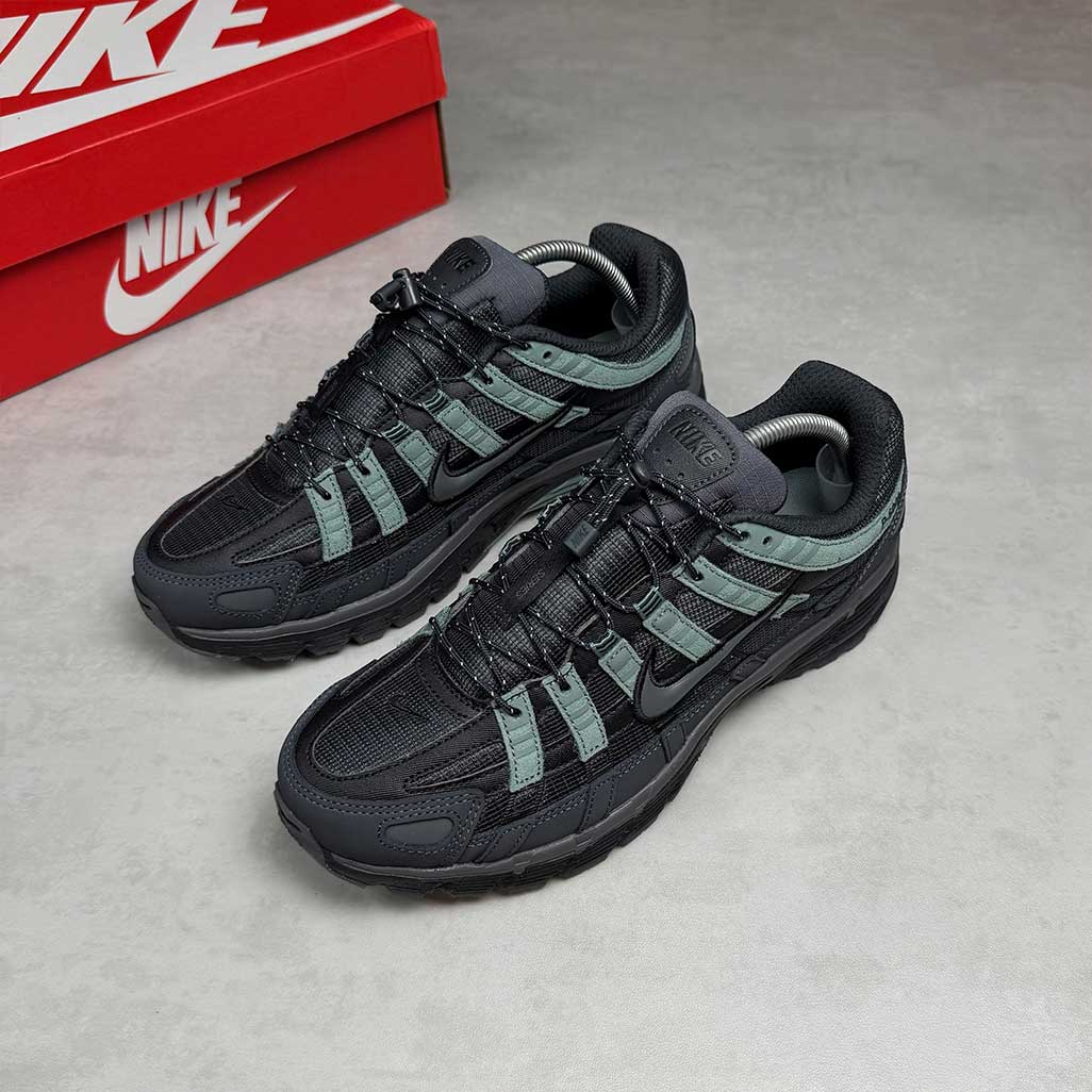 Nike P-6000 Anthracite Clay Green Trainers