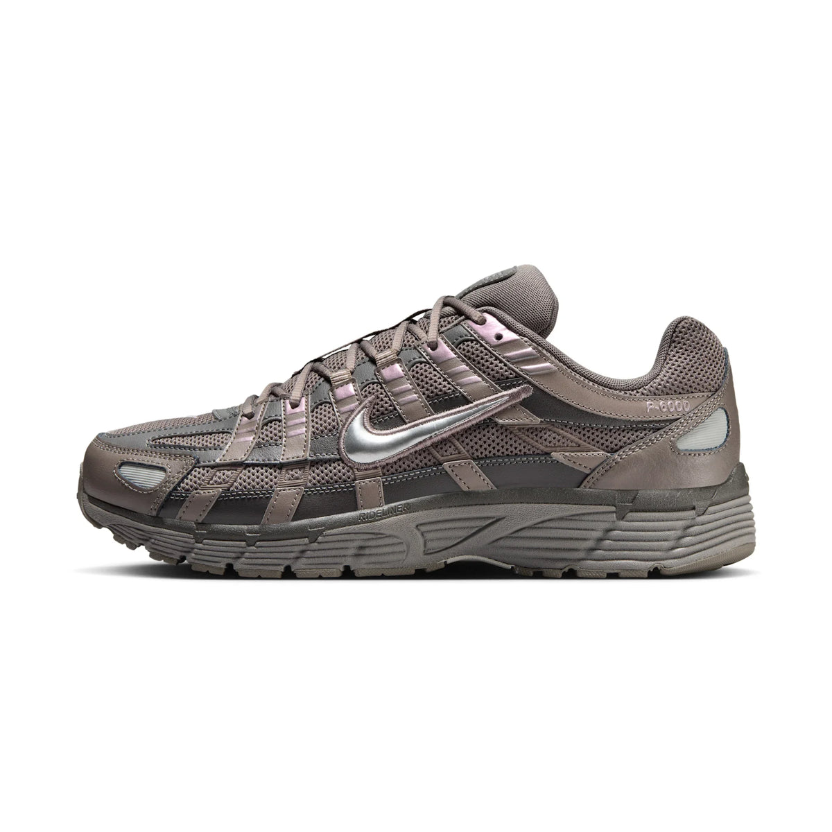 Nike P-6000 Cave Stone Metallic Silver Trainers