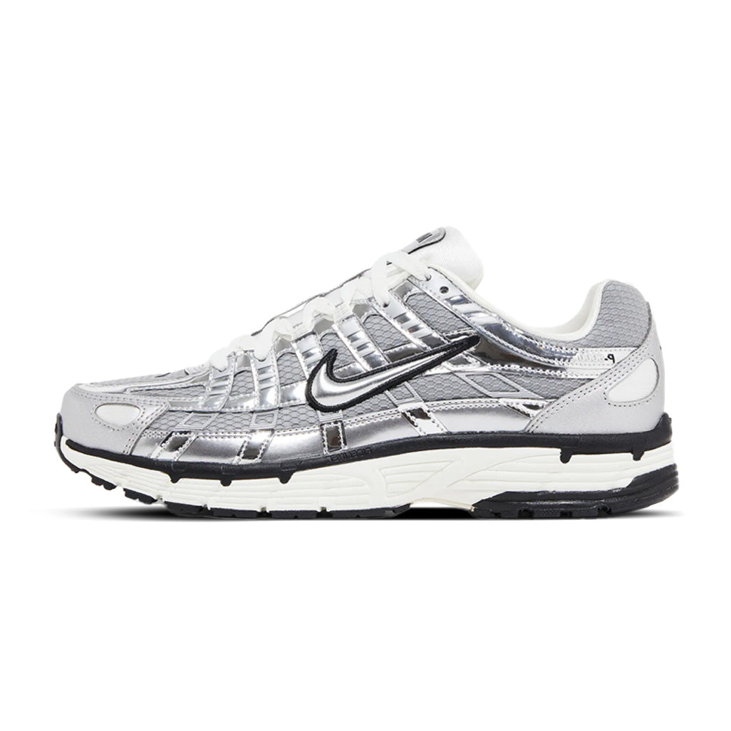 Nike P-6000 Metallic Silver Trainers