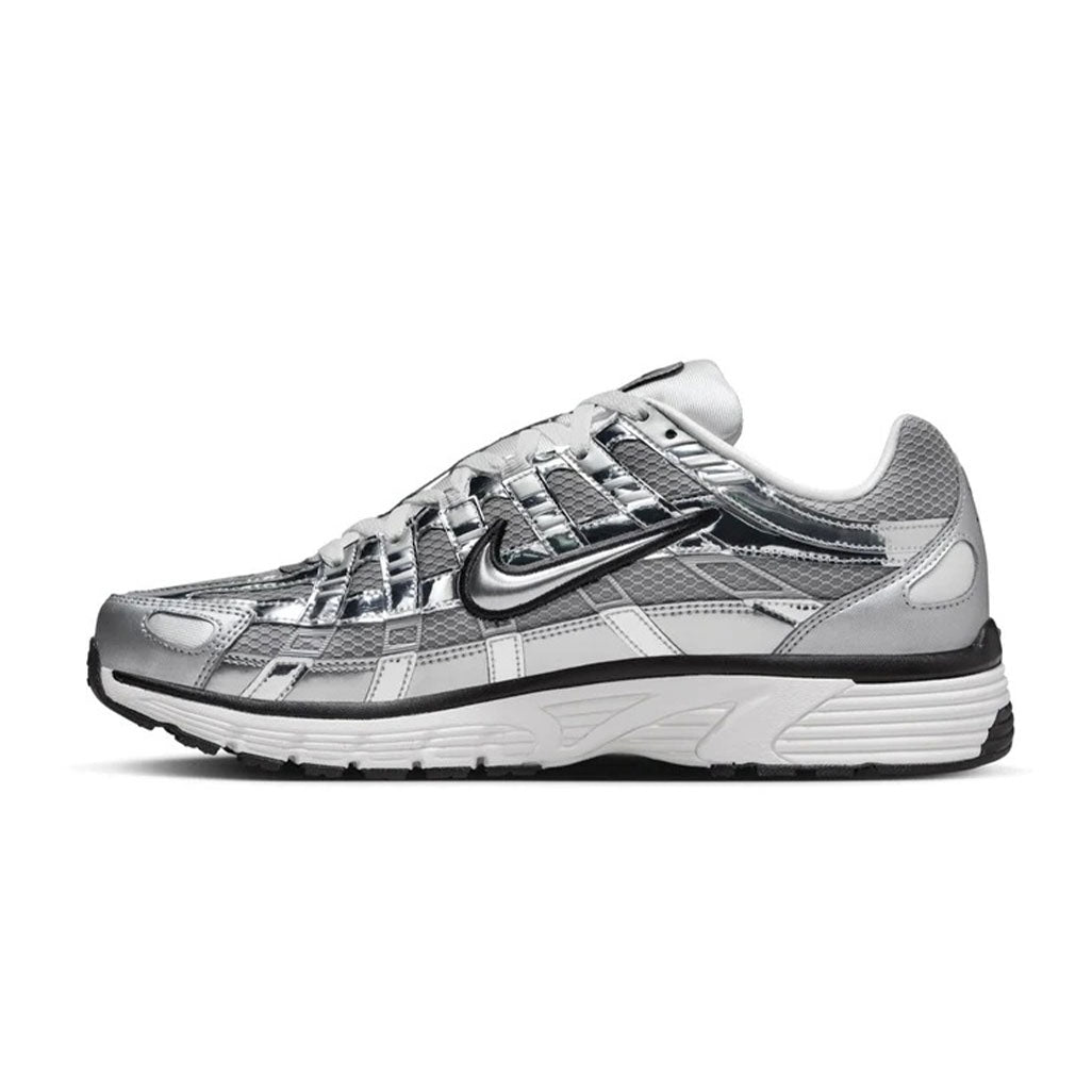 Nike P-6000 Metallic Silver Trainers