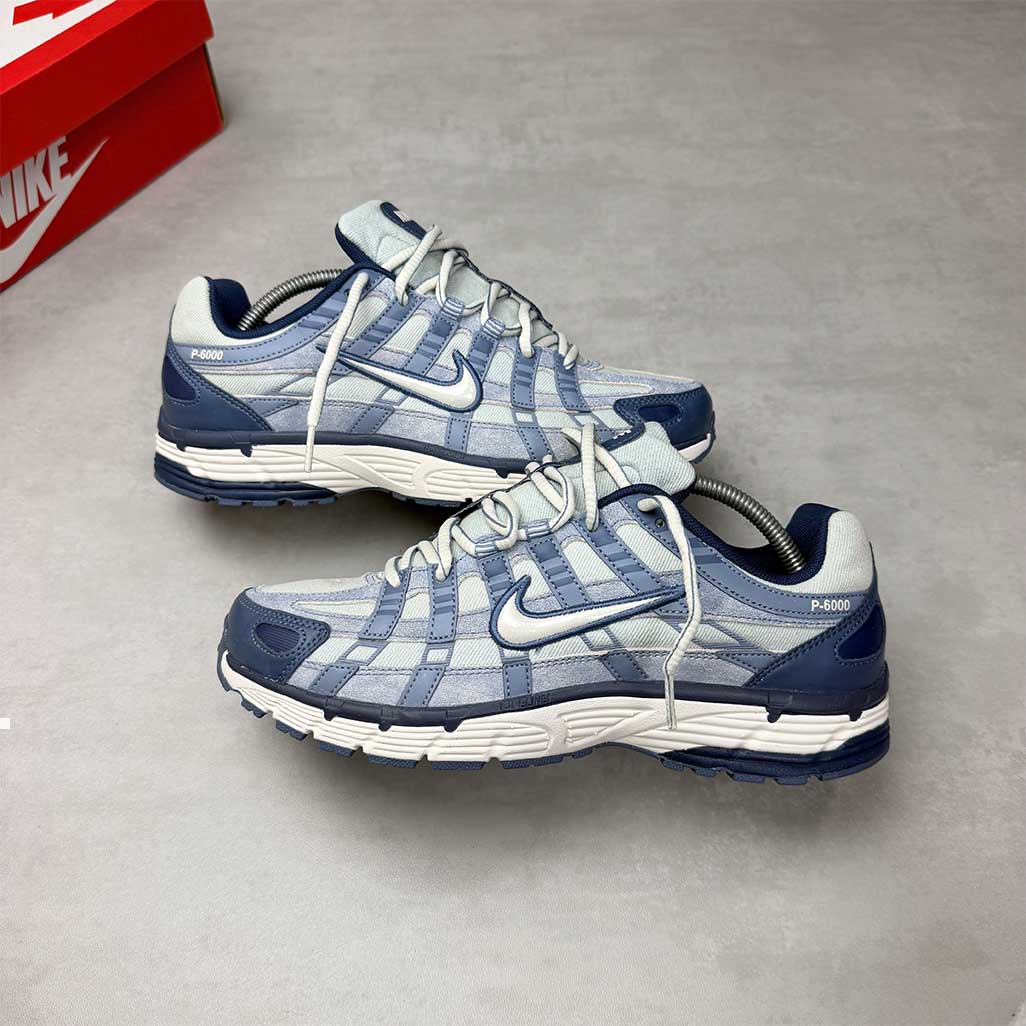 Nike P-6000 SE Worn Blue Denim Trainers