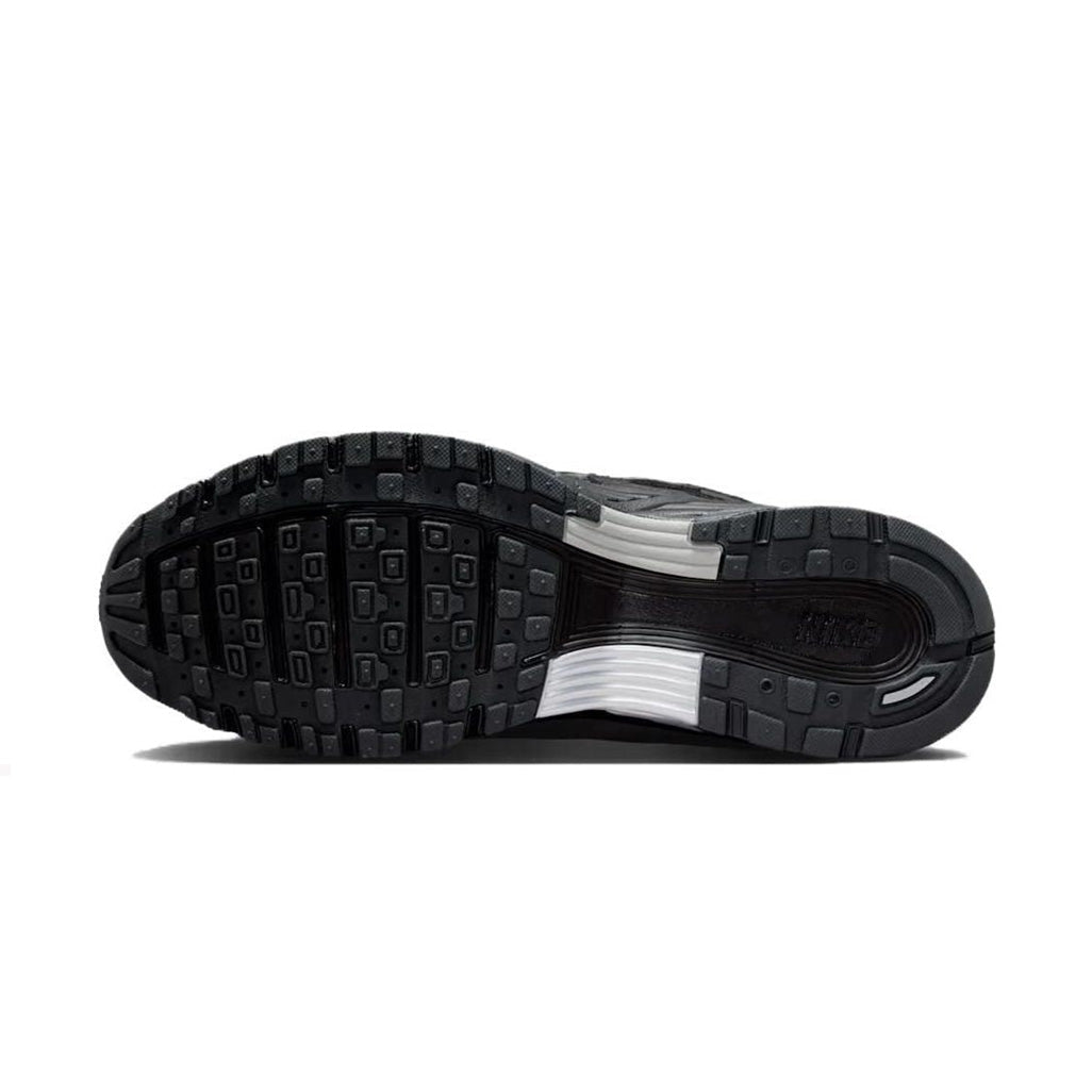 Nike P-6000 Suede Anthracite Black Chrome Metallic Silver Trainers