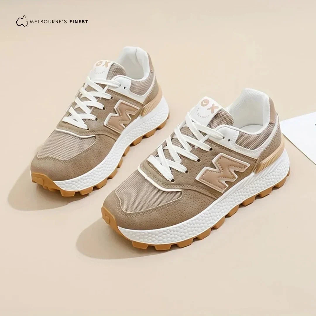 Platform Shoes For Women | Lace-Up Orthopedic Mesh