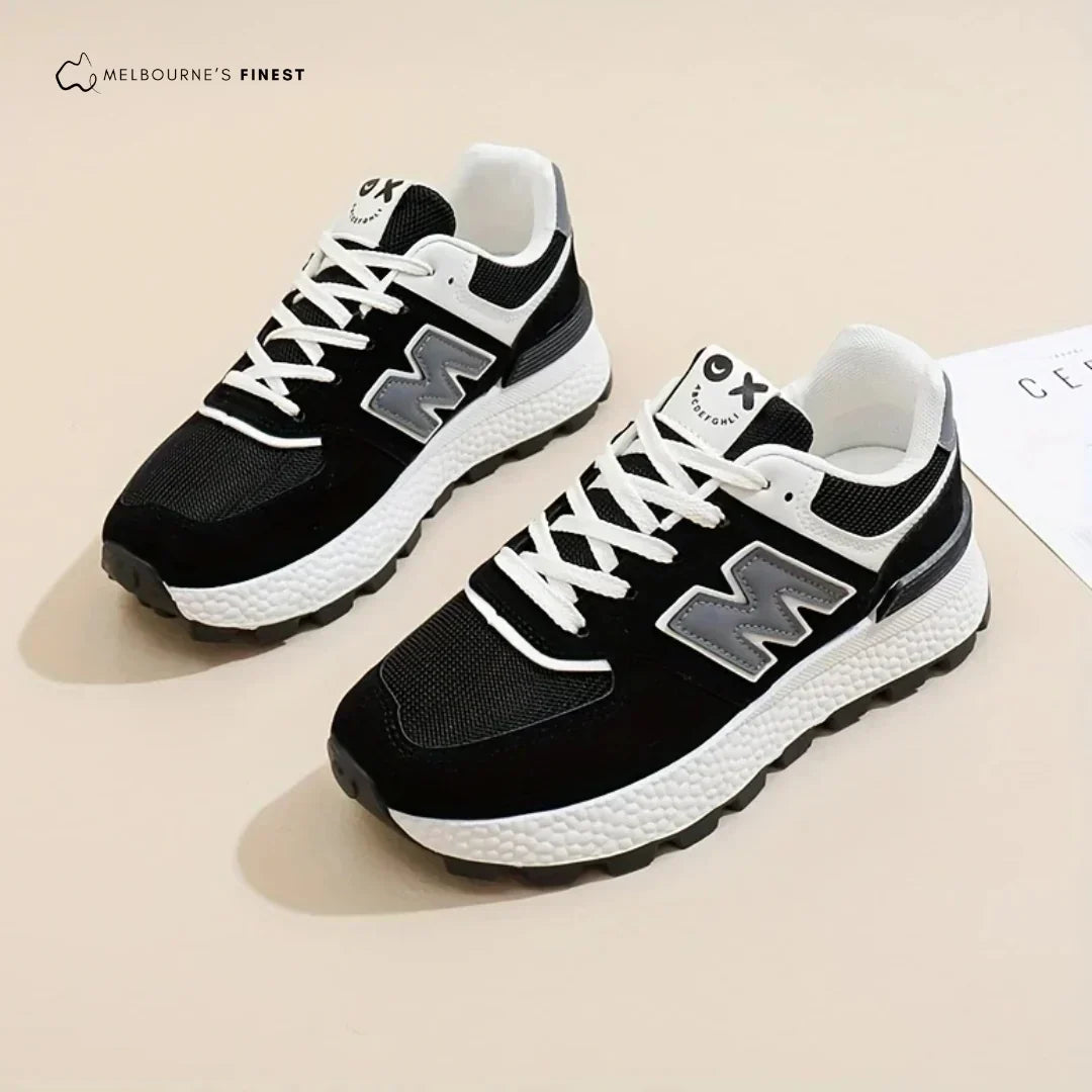 Platform Shoes For Women | Lace-Up Orthopedic Mesh