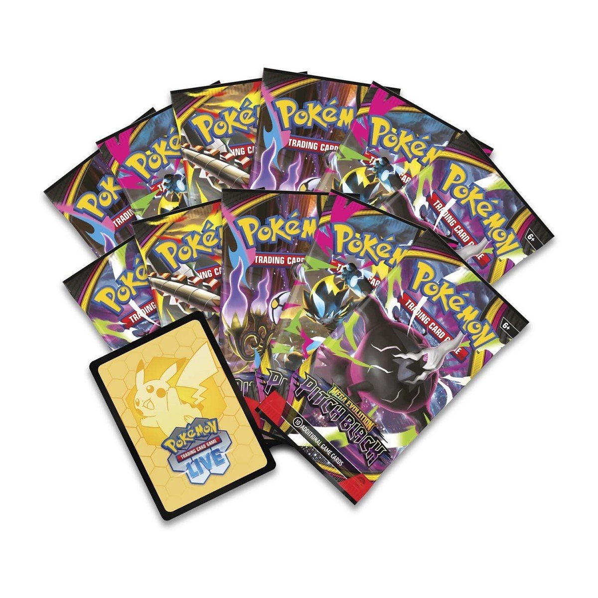Pokémon TCG – Mega Evolution – Pitch Black Pokémon Center Elite Trainer Box