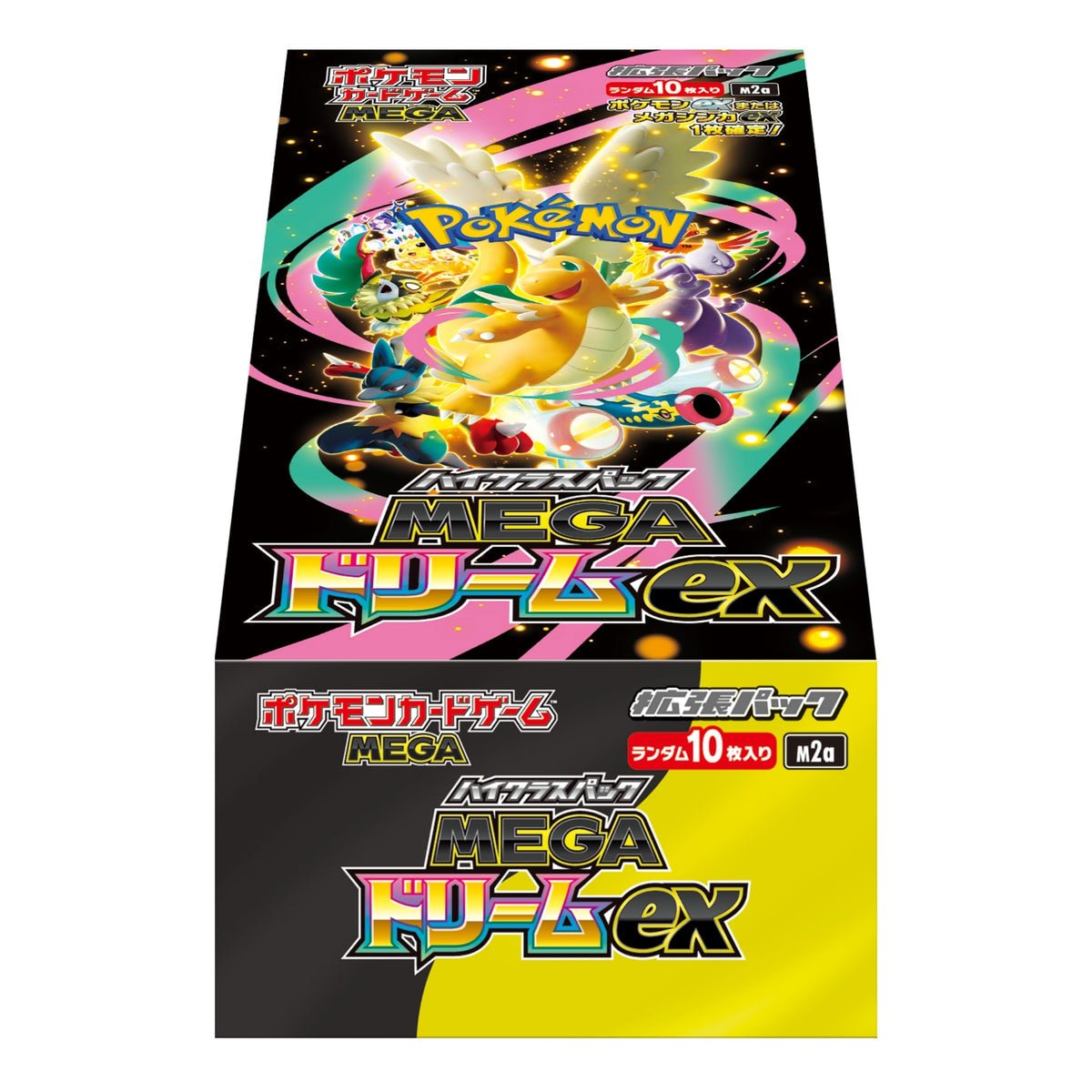 Pokémon TCG – Mega Evolution – Mega Dream ex Japanese Booster Box (10 Boosters)