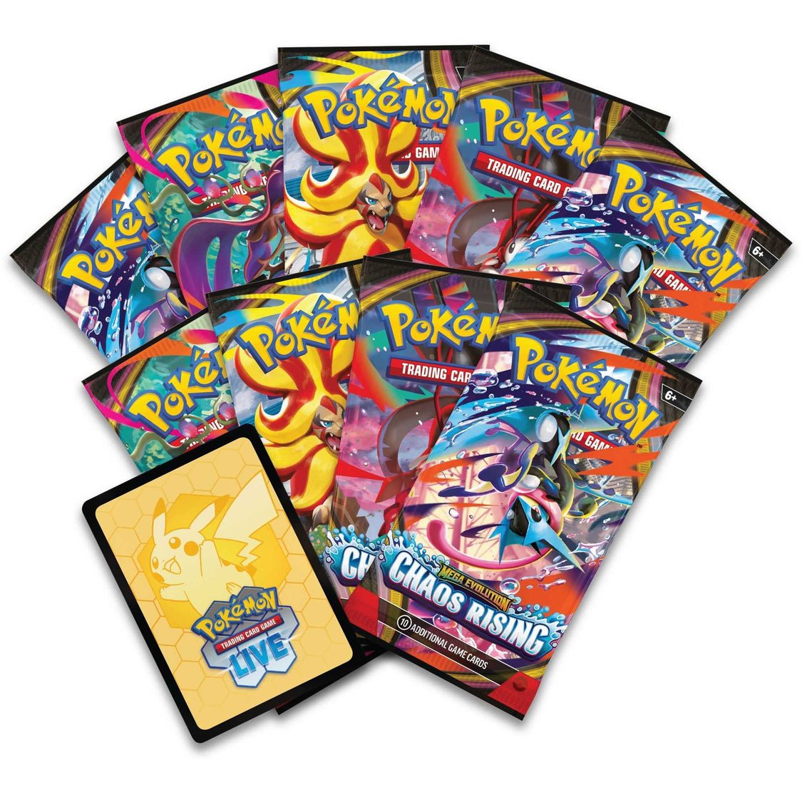 Pokémon TCG – Mega Evolution – Chaos Rising Elite Trainer Box