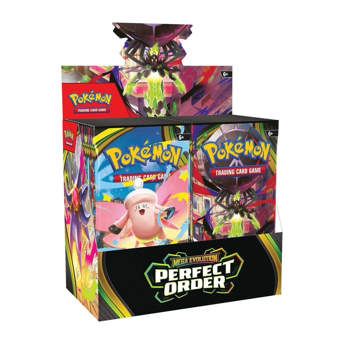 Pokémon TCG – Mega Evolution – Perfect Order Booster Display Box (36 Packs)