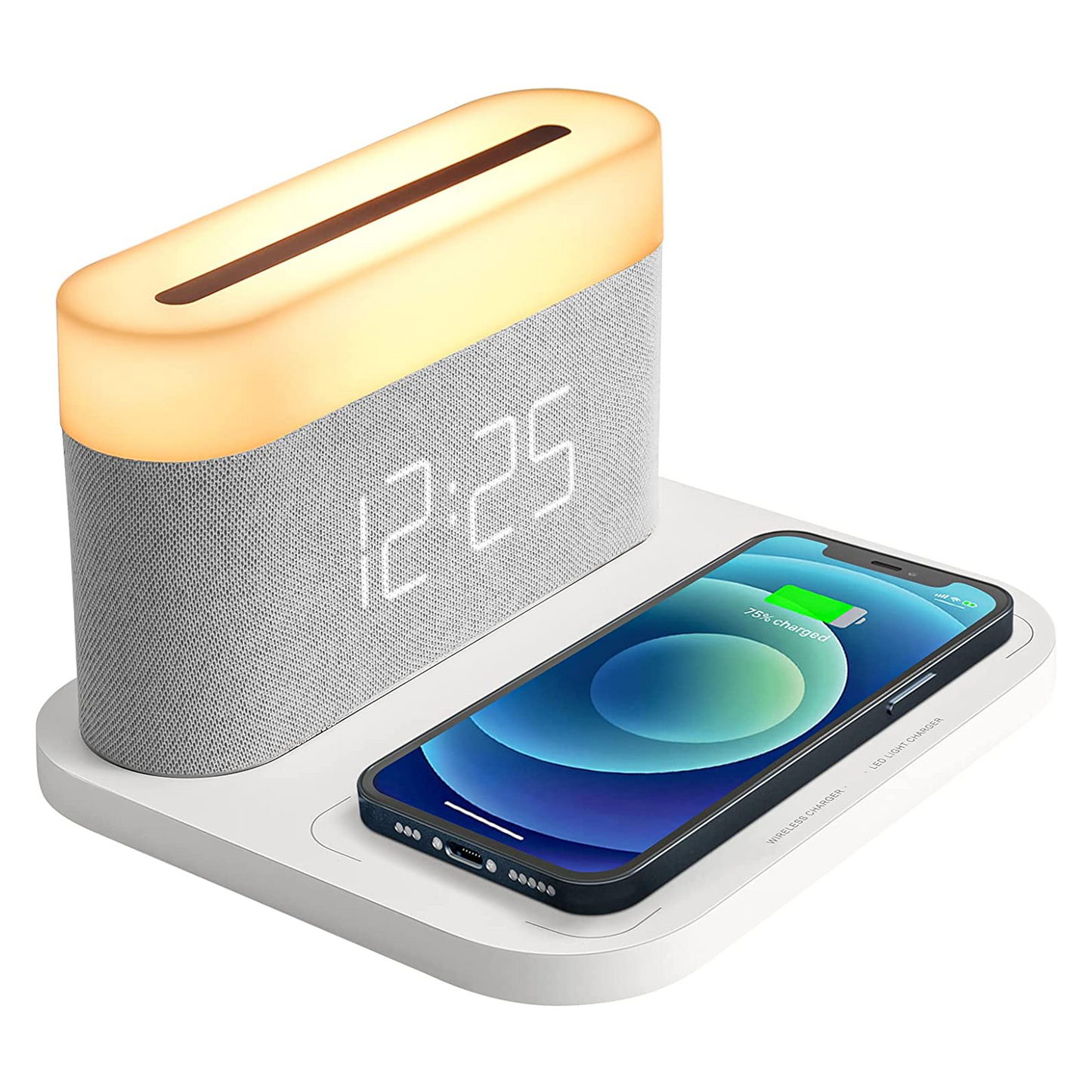 3 in 1 Wireless Charger, Alarm Clock and LED Lamp | Premium Quality