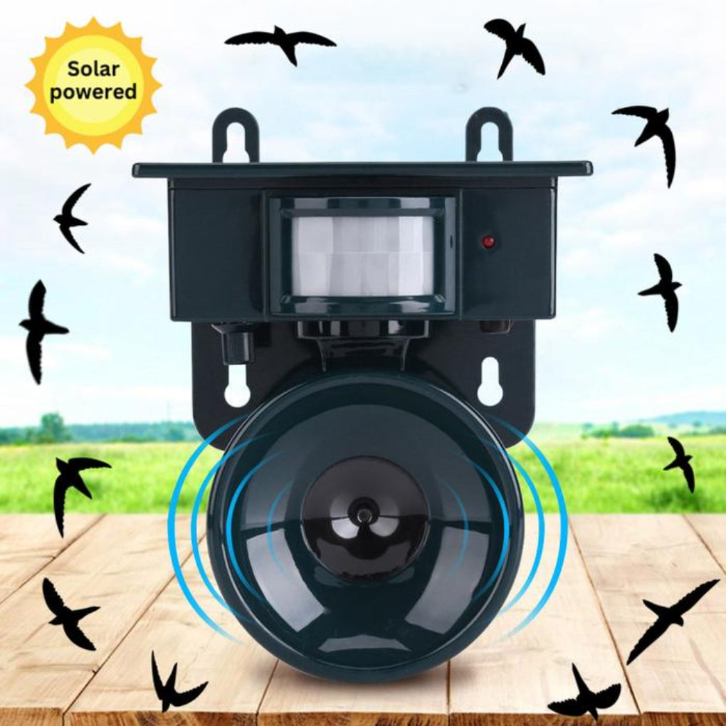 Automatic Outdoor Bird Scarer Solar Powered Repellent | Premium Quality
