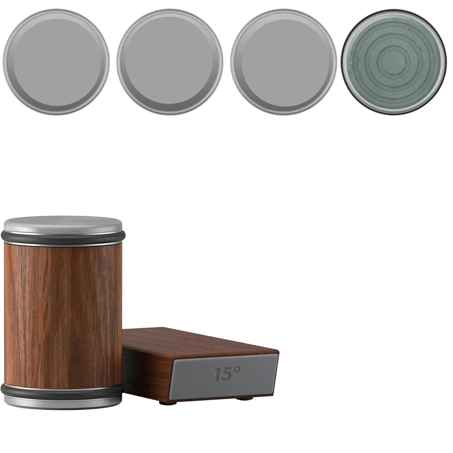 Easy 2-in-1 Sharpener with Magnetic Knife Storage | Premium Quality