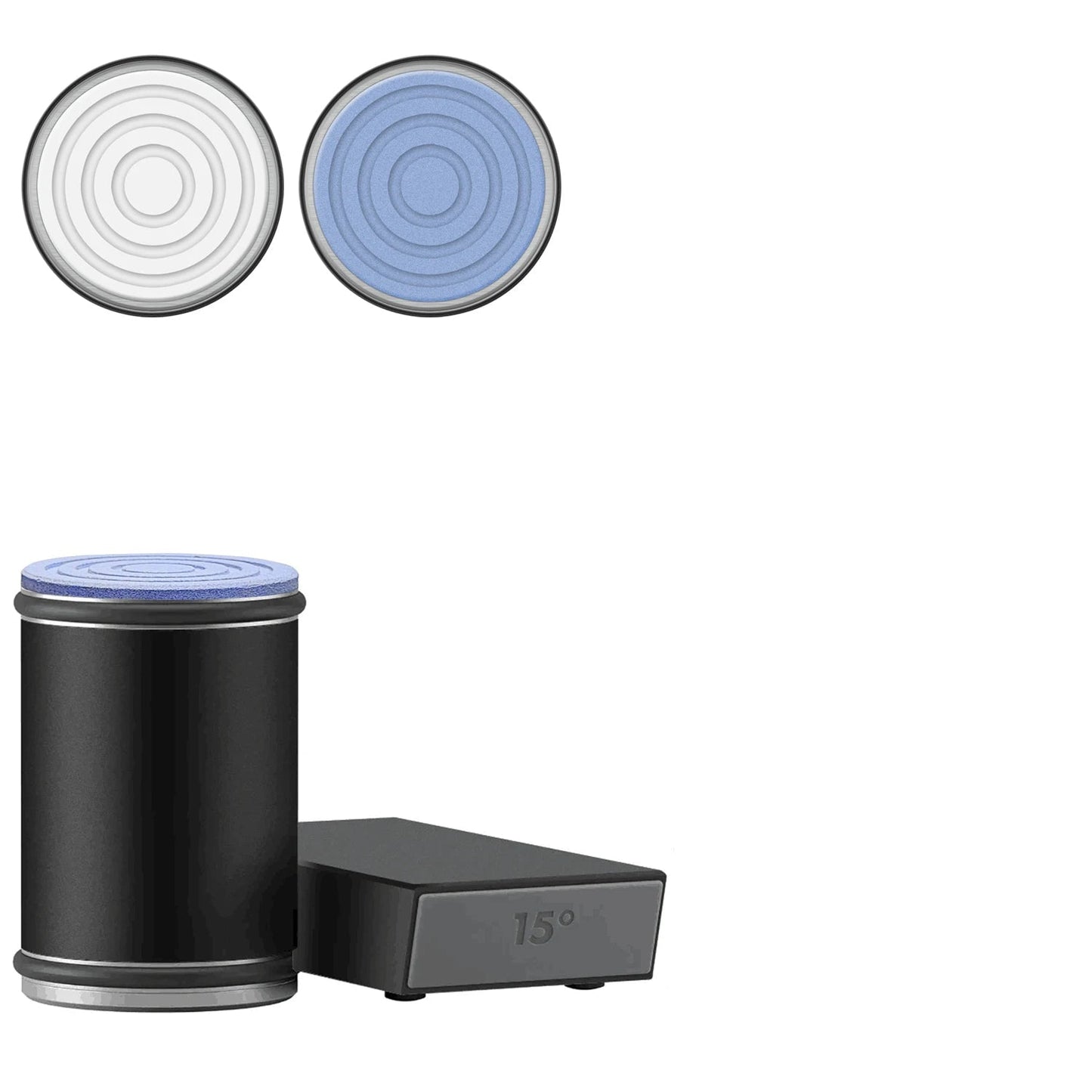 Easy 2-in-1 Sharpener with Magnetic Knife Storage | Premium Quality