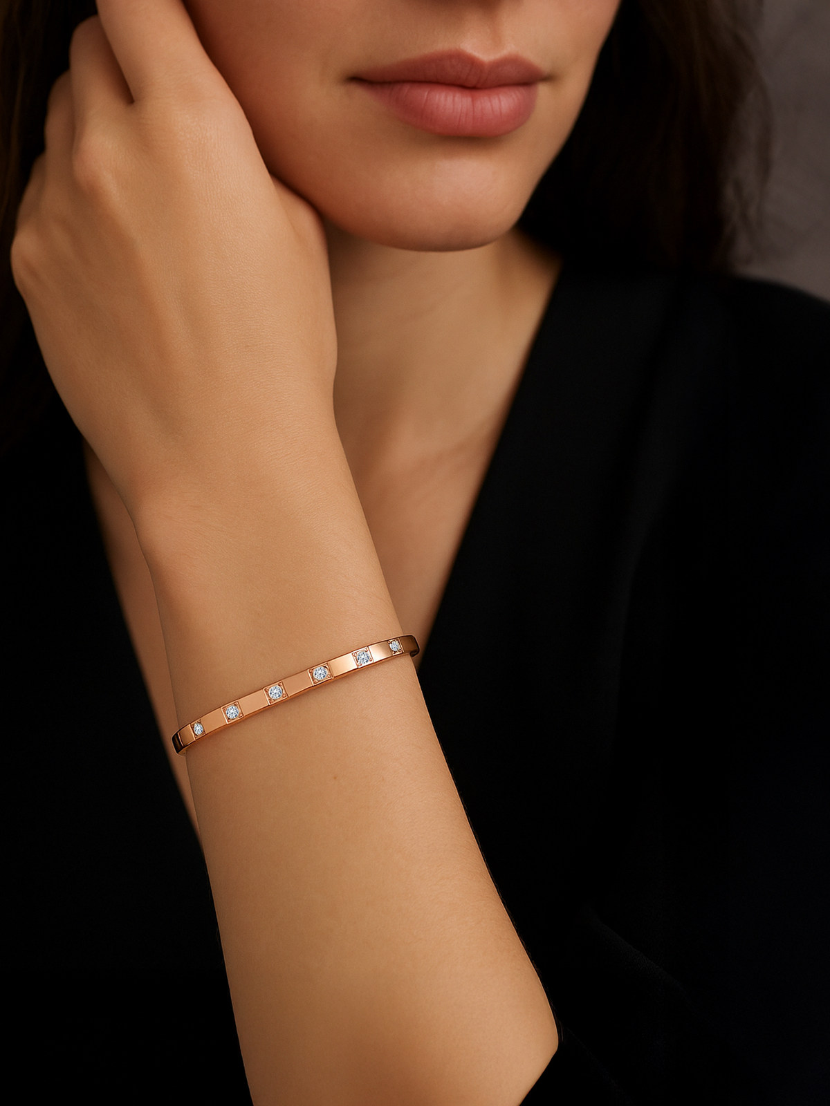 Gold Vermeil Bangle Bracelet