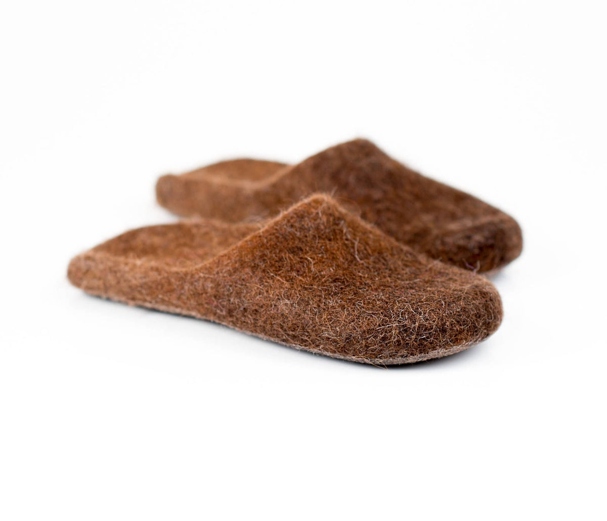 Men's Alpaca Wool Slip-On Slippers