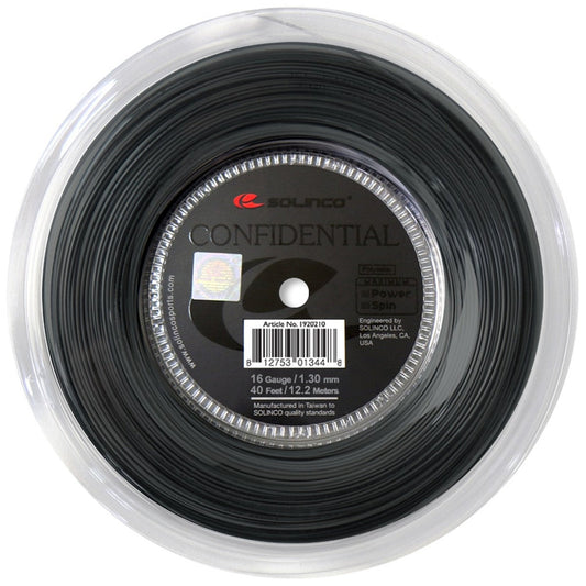 Solinco Confidential 200m Tennis String Reel
