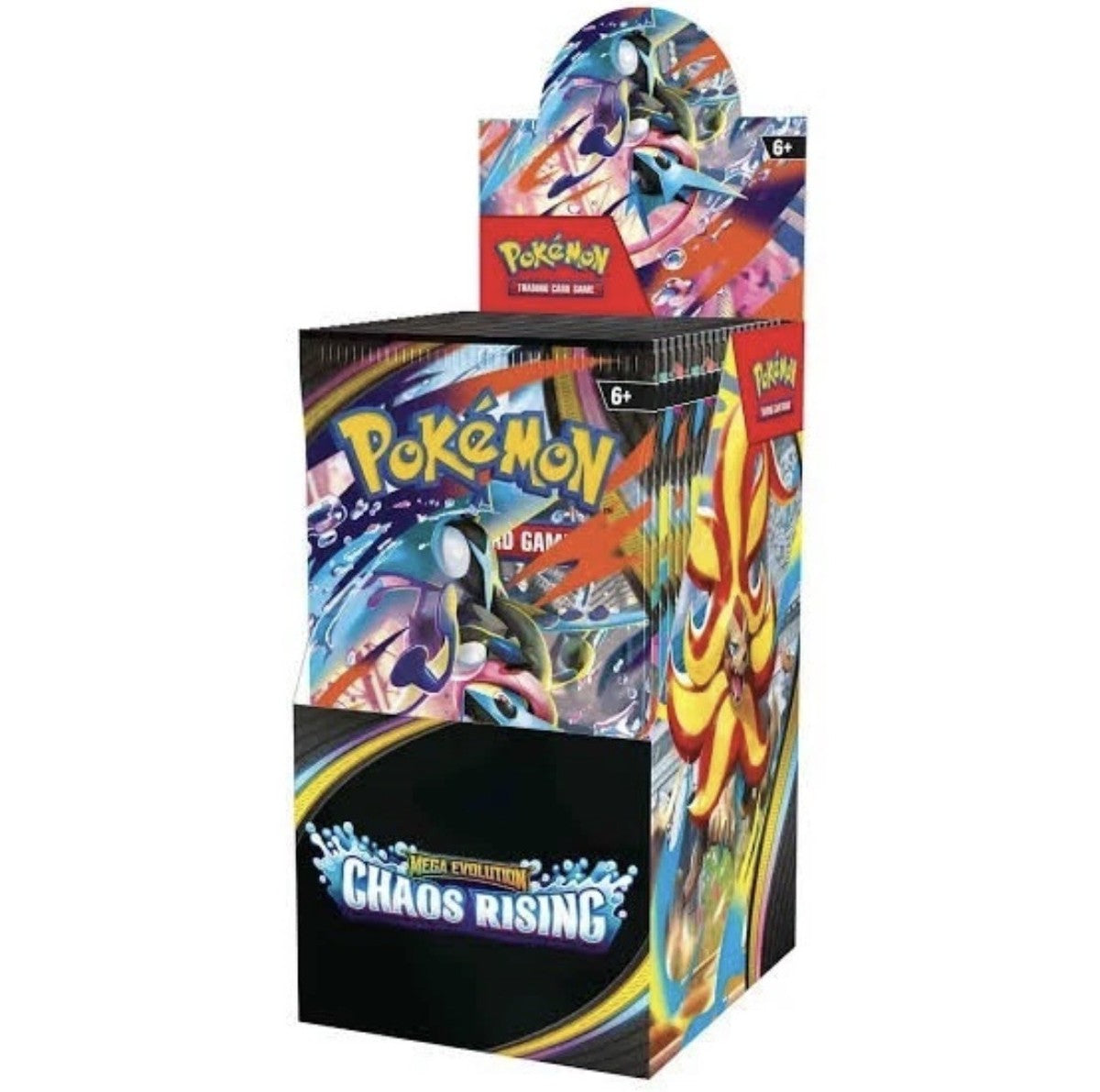 Pokémon TCG – Mega Evolution – Chaos Rising Half Booster Box (18 Packs)
