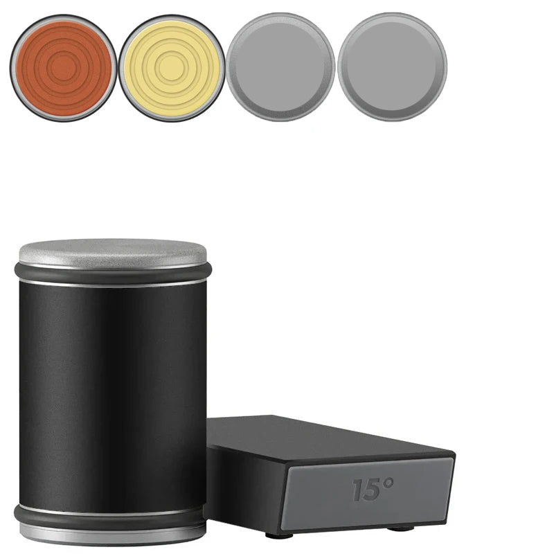 Easy 2-in-1 Sharpener with Magnetic Knife Storage | Premium Quality