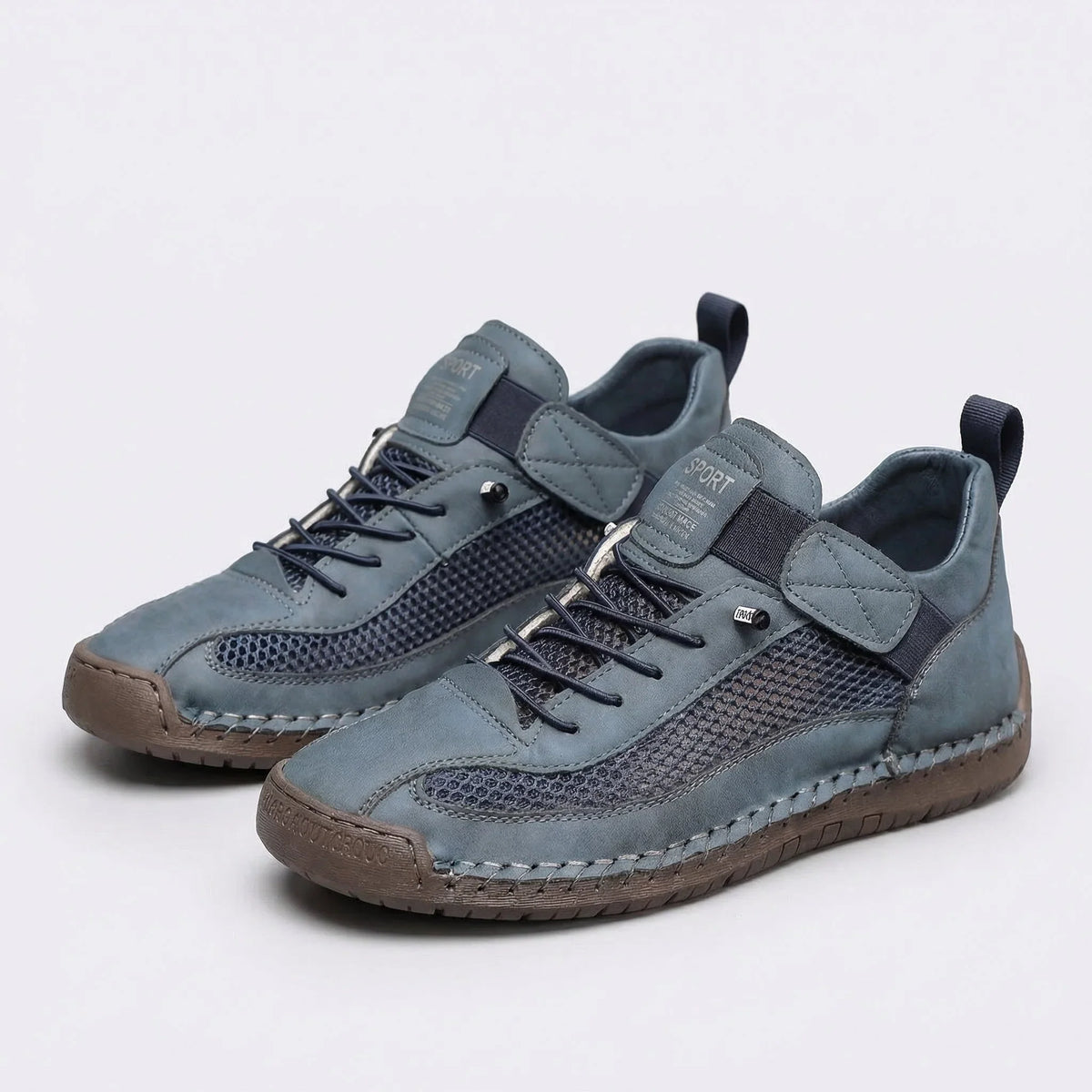 Shoes For Women | Lace-Up Mesh and Leather