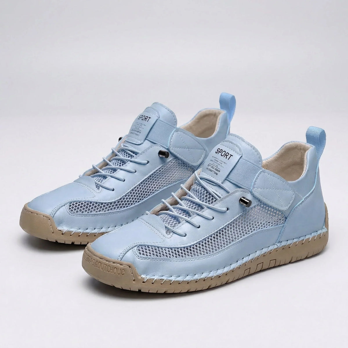 Shoes For Women | Lace-Up Mesh and Leather