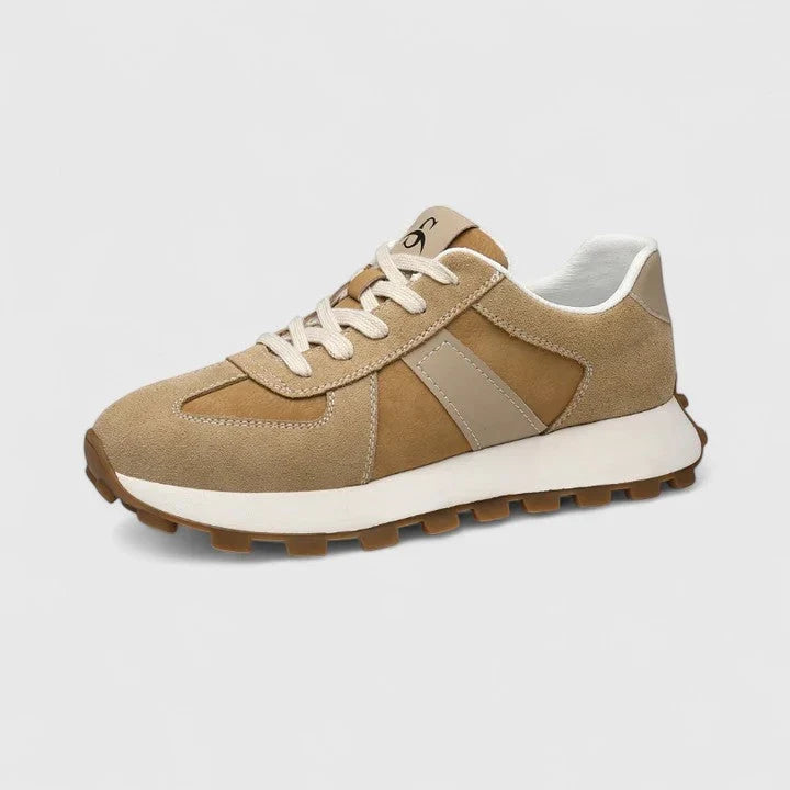 Sneakers For Women | Comfortable Lace-Up Suede Panels