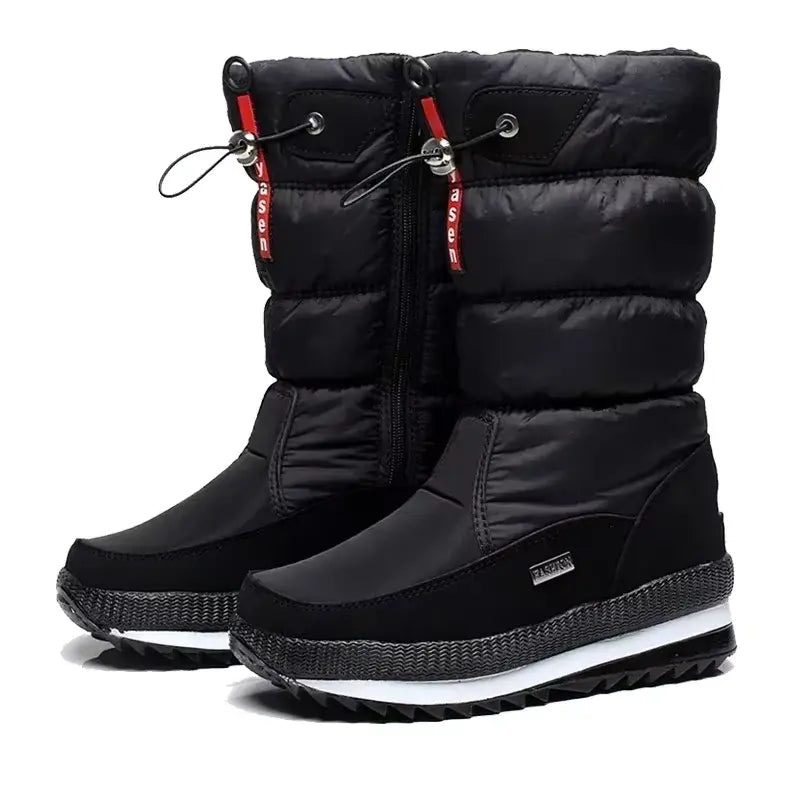 Snow Boots For Women | Insulated Waterproof Winter Pull-On
