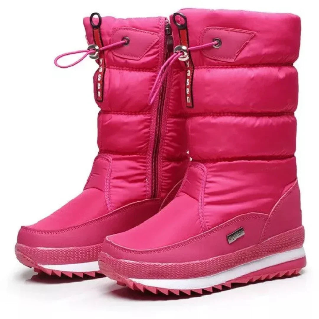 Snow Boots For Women | Insulated Waterproof Winter Pull-On